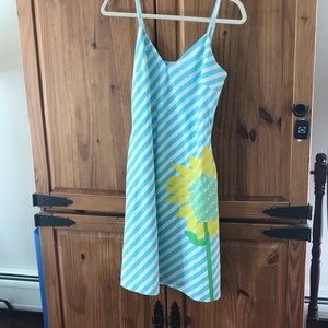 Lilly Pulitzer Sunflower Spaghetti Strap Dress (6)